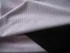 burn out velvet fabric with interlock knitting fabric for curtain/sofa