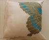 butterfly embroidery cushion