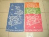 butterfly peony flower bath towel