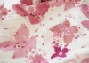butterfly printing  coral fleece fabric