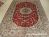 buy ghom silk carpet online