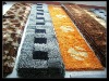 carpet tile/polyester shaggy carpet