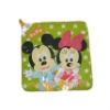 cartoon large square green cute towel