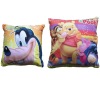 cartoon polyester microfiber cushion/pillow