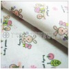 cartoon printed flannel 100 cotton fabric for girl' dress 57/58''