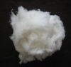 cashmere fiber in white color
