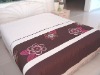 chain embroidery bed cover