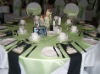 chair cover & organza sash