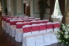 chair cover&organza sash