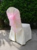 chair cover with sash