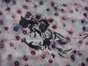 challie/rayon printed fabric with beautiful design