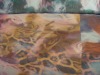 challie/rayon printed fabric with beautiful design