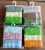 cheap 100% cotton printed dish towels for kitchen