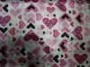 cheap 50d*75d 100% polyester shinny twisted satin printed fabric