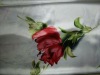 cheap 50d*75d 100% polyester shinny twisted satin printed fabric