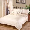 cheap Faux silk embroidery duvet set