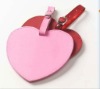 cheap PVC leather luggage tag