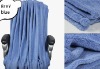 cheap blue coral fleece fabric