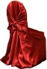 cheap lamour satin chair cover and fashion chair cover