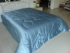 cheap plain quilted tafffeta bedspread set