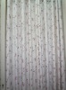 cheap printed floral living room window curtain