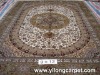 cheap silk rug