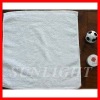 cheap white promotional hand towel beach towel.