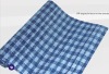 check blue&white pe tarpaulin sheet