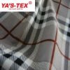 check pattern spandex printed fabric