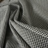check pattern stretch printed fabric