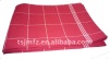 checkered cotton kitchen tea towel