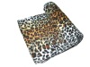 cheetah fleece blanket
