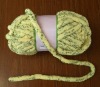 chenille Round flocking fancy yarn for knitting weaving