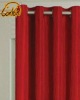 chenille eyelet Elegant Decorator red Festive curtain