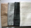 chenille stripe curtain fabric