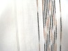 chenille striped linen fabric