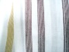 chenille striped linen fabric