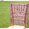 chic embroidered organza chair covers