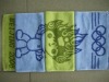 child mascot printed towel