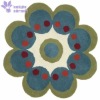 children carpet flower rug kid rug