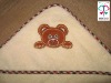 children circle border towel