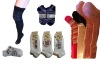 children socks, footies, knee-length socks