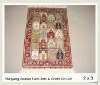 chinese handmade 2x3 turkish 100%silk floor carpet