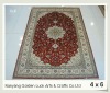 chinese handmade carpet 100%silk