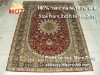 chinese silk 1000 knot per inch rugs