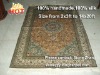 chinese silk rug rugs & tapestry