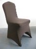 chocolate brown,lycra chair cover for banquet,wedding,hotel,cheap price but high quality