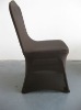 chocolate brown,lycra chair cover for banquet,wedding,hotel,cheap price but high quality