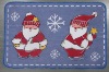 christmas design printed door mat