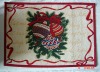 christmas door carpet,door mat,christmas tapestry door mat, jacquard rug